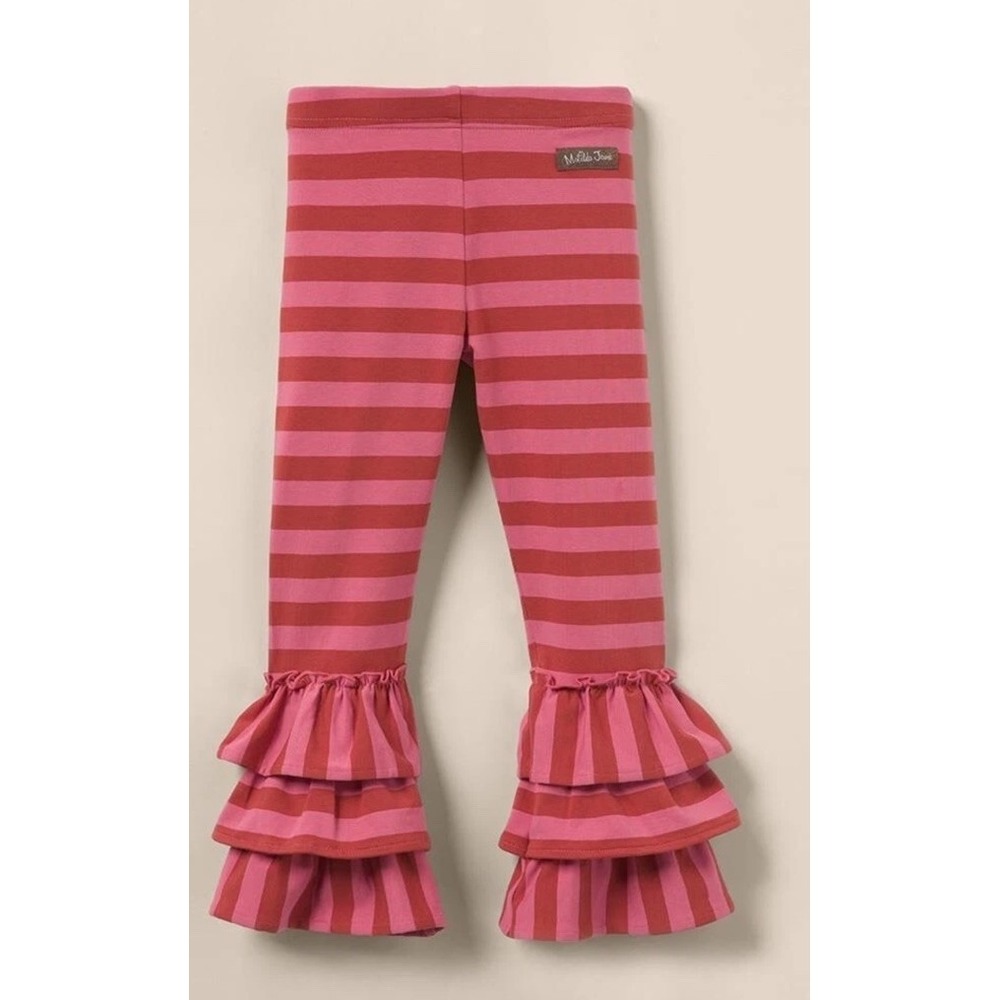 Matilda Jane Heart to Heart Earn Your Stripes Benny Pants Size 6 - Picture 2 of 4